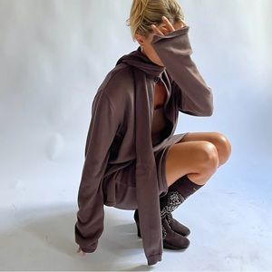 Djerf Avenue Cocoa Scarf